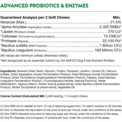 NaturVet Advanced Probiotics & Enzymes Plus Vet Strength PB6 Probiotic Soft Chews Digestive Supplement For Dogs -NaturVet 100644 PT7. AC SS1800 V1698693234