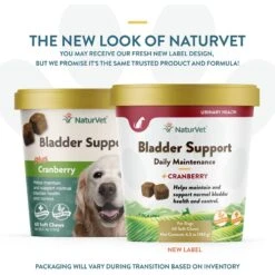 NaturVet Bladder Support Plus Cranberry Soft Chews Urinary Supplement For Dogs -NaturVet 100646 PT1. AC SS1800 V1698693172