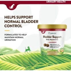 NaturVet Bladder Support Plus Cranberry Soft Chews Urinary Supplement For Dogs -NaturVet 100646 PT2. AC SS1800 V1698694411