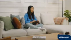 NaturVet Quiet Moments Melatonin Soft Chew Calming Supplement Treats For Dogs, 70 Ct. -NaturVet 1117173 VIDEO 1 480x270 1200k