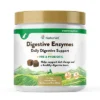 NaturVet Digestive Enzymes Plus Probiotic Soft Chew Digestive Supplement For Dogs, 2.4g, 120 Ct.