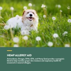NaturVet Hemp Soft Chews Allergy Supplement For Dogs -NaturVet 150346 PT3. AC SS1800 V1698697704