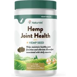 NaturVet Hemp Soft Chews Joint Supplement For Dogs