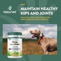 NaturVet Hemp Soft Chews Joint Supplement For Dogs -NaturVet 150351 PT3. AC SS1800 V1698694069