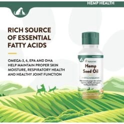NaturVet Hemp Liquid Supplement For Cats & Dogs -NaturVet 162220 PT2. AC SS1800 V1698697645