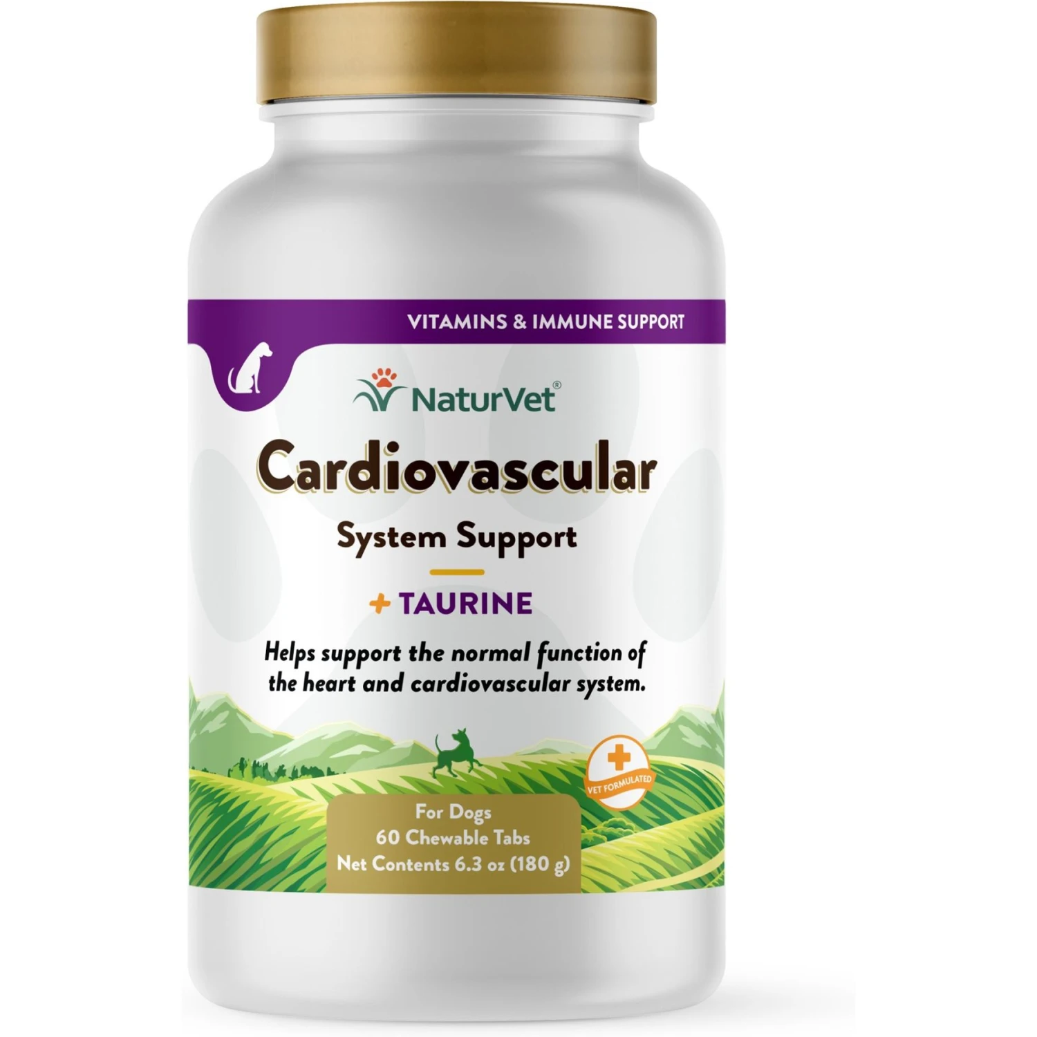 NaturVet Cardiovascular Support Tablets Heart Supplement For Dogs 3 NaturVet Cardiovascular Support Tablets Heart Supplement For Dogs