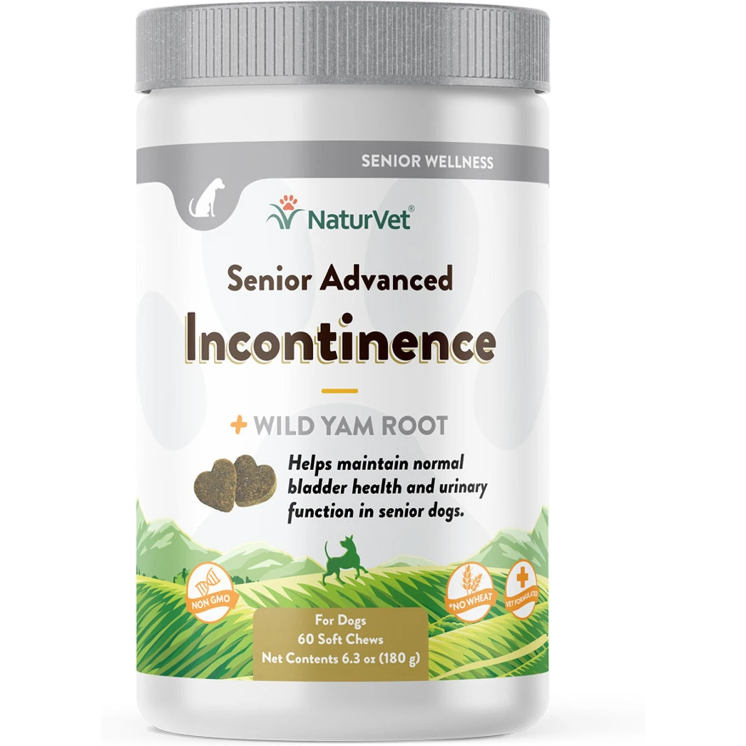 NaturVet Senior Advanced Incontinence With Non-GMO Ingredients Dog Supplement 3 NaturVet Senior Advanced Incontinence With Non-GMO Ingredients Dog Supplement