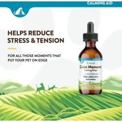NaturVet Quiet Moments Liquid Calming Supplement For Cats & Dogs 13 NaturVet Quiet Moments Liquid Calming Supplement For Cats & Dogs -NaturVet 234615 PT2. AC SS1800 V1698694963