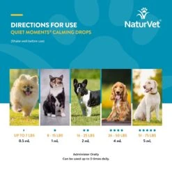 NaturVet Quiet Moments Liquid Calming Supplement For Cats & Dogs 17 NaturVet Quiet Moments Liquid Calming Supplement For Cats & Dogs -NaturVet 234615 PT6. AC SS1800 V1698694352
