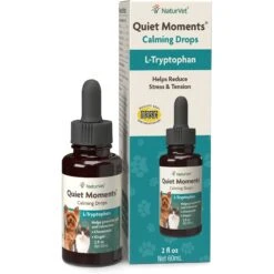 NaturVet Quiet Moments Liquid Calming Supplement For Cats & Dogs 19 NaturVet Quiet Moments Liquid Calming Supplement For Cats & Dogs -NaturVet 234615 PT8. AC SS1800 V1589402162
