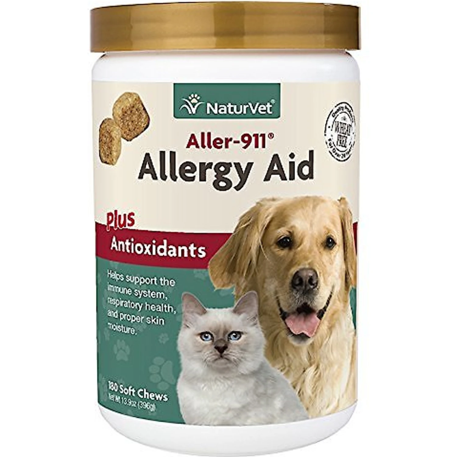 NaturVet Aller-911 Allergy Aid Anti-Lick Paw Plus Aloe Vera Dog & Cat Spray & NaturVet Aller-911 Plus Antioxidants Soft Chews Allergy Supplement For Dogs 6 NaturVet Aller-911 Allergy Aid Anti-Lick Paw Plus Aloe Vera Dog & Cat Spray & NaturVet Aller-911 Plus Antioxidants Soft Chews Allergy Supplement For Dogs - Image 4