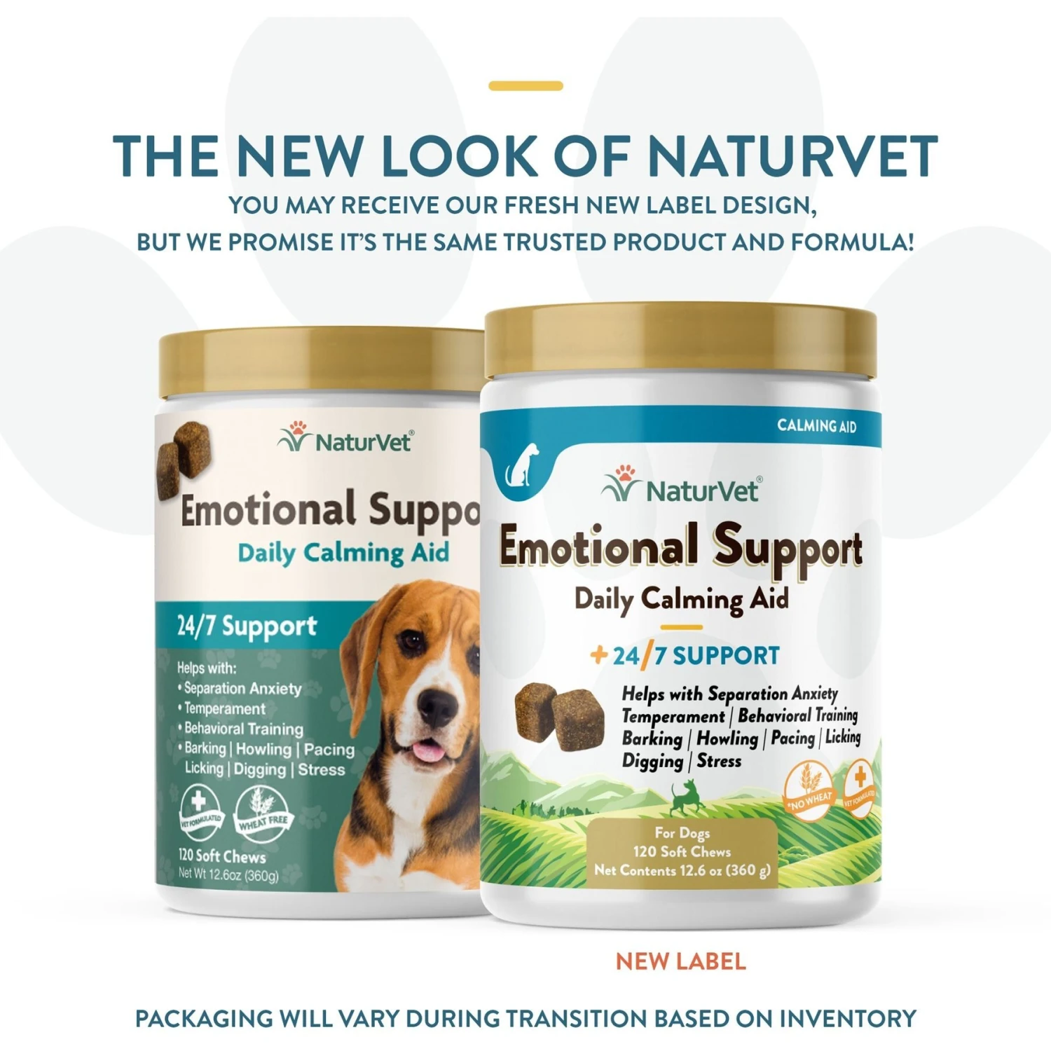 NaturVet Emotional Support Chicken Flavored Soft Chews Calming Supplement For Dogs 4 NaturVet Emotional Support Chicken Flavored Soft Chews Calming Supplement For Dogs - Image 2