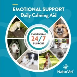 NaturVet Emotional Support Chicken Flavored Soft Chews Calming Supplement For Dogs 13 NaturVet Emotional Support Chicken Flavored Soft Chews Calming Supplement For Dogs -NaturVet 288036 PT3. AC SS1800 V1698694012