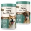 NaturVet Hemp Quiet Moments Soft Chews Calming Supplement For Dogs & NaturVet Hemp Soft Chews Joint Supplement For Dogs