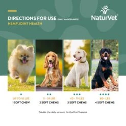 NaturVet Hemp Quiet Moments Soft Chews Calming Supplement For Dogs & NaturVet Hemp Soft Chews Joint Supplement For Dogs 18 NaturVet Hemp Quiet Moments Soft Chews Calming Supplement For Dogs & NaturVet Hemp Soft Chews Joint Supplement For Dogs -NaturVet 298284 PT7. AC SS1800 V1675891368