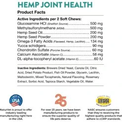 NaturVet Hemp Quiet Moments Soft Chews Calming Supplement For Dogs & NaturVet Hemp Soft Chews Joint Supplement For Dogs 19 NaturVet Hemp Quiet Moments Soft Chews Calming Supplement For Dogs & NaturVet Hemp Soft Chews Joint Supplement For Dogs -NaturVet 298284 PT8. AC SS1800 V1675891433