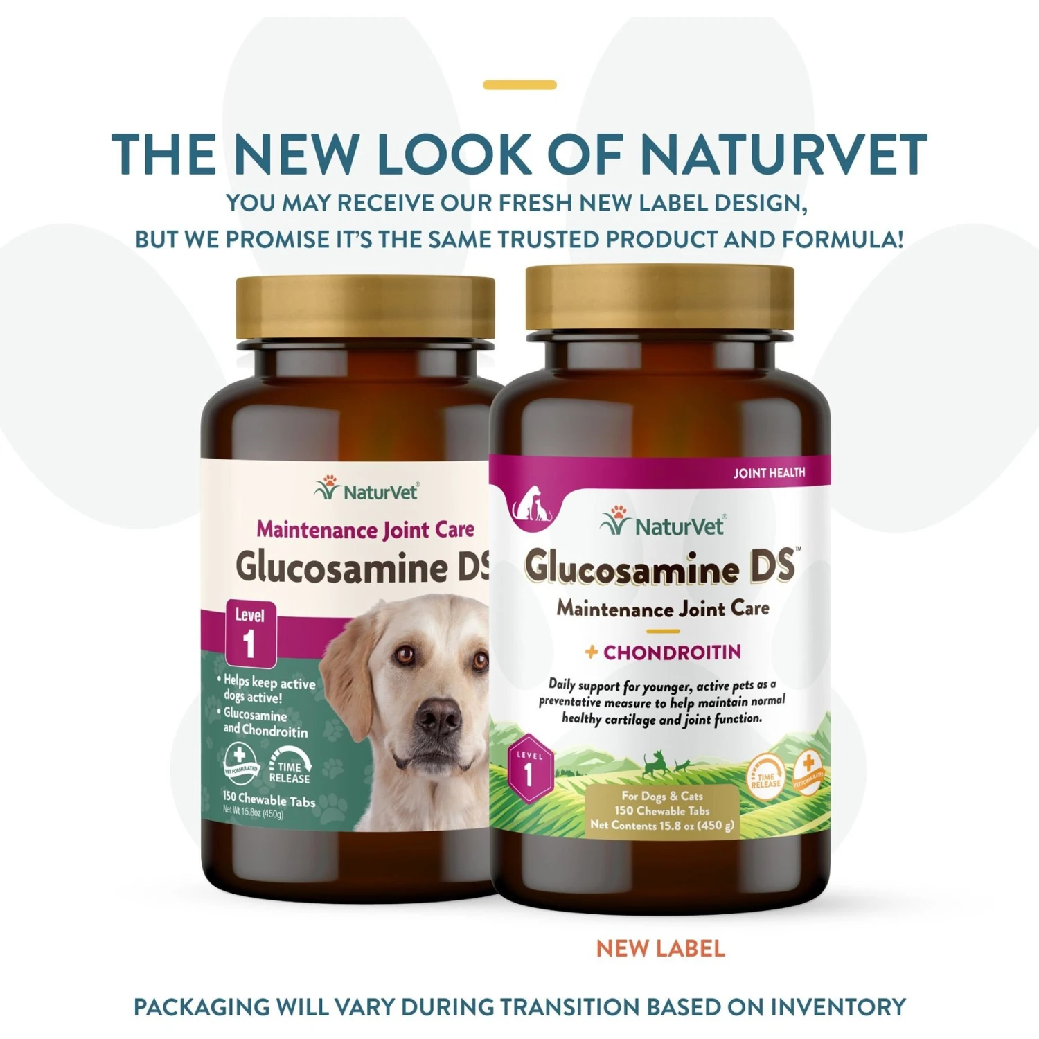 NaturVet Maintenance Care Glucosamine DS Chewable Tablets Joint Supplement For Dogs & Cats 4 NaturVet Maintenance Care Glucosamine DS Chewable Tablets Joint Supplement For Dogs & Cats - Image 2