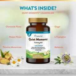 NaturVet Quiet Moments Chewable Tablets Calming Supplement For Dogs -NaturVet 51659 PT4. AC SS1800 V1698695084