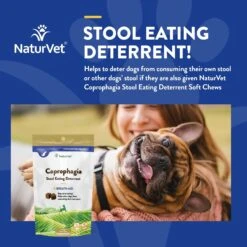 NaturVet Coprophagia Plus Breath Aid Soft Chews Coprophagia Supplement For Dogs 13 NaturVet Coprophagia Plus Breath Aid Soft Chews Coprophagia Supplement For Dogs -NaturVet 51671 PT3. AC SS1800 V1698693173