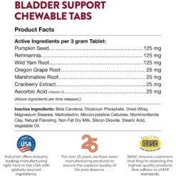 NaturVet Bladder Support Plus Cranberry Chewable Tablets Urinary Supplement For Dogs 17 NaturVet Bladder Support Plus Cranberry Chewable Tablets Urinary Supplement For Dogs -NaturVet 54048 PT7. AC SS1800 V1698697472