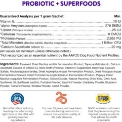 NaturVet Evolutions Probiotic + Superfoods Dog Supplement, 30 Count 17 NaturVet Evolutions Probiotic + Superfoods Dog Supplement, 30 Count -NaturVet 565854 PT7. AC SS1800 V1698694351