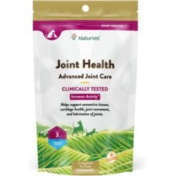 NaturVet Joint Health Advanced Care Powder Joint Supplement For Cats & Dogs