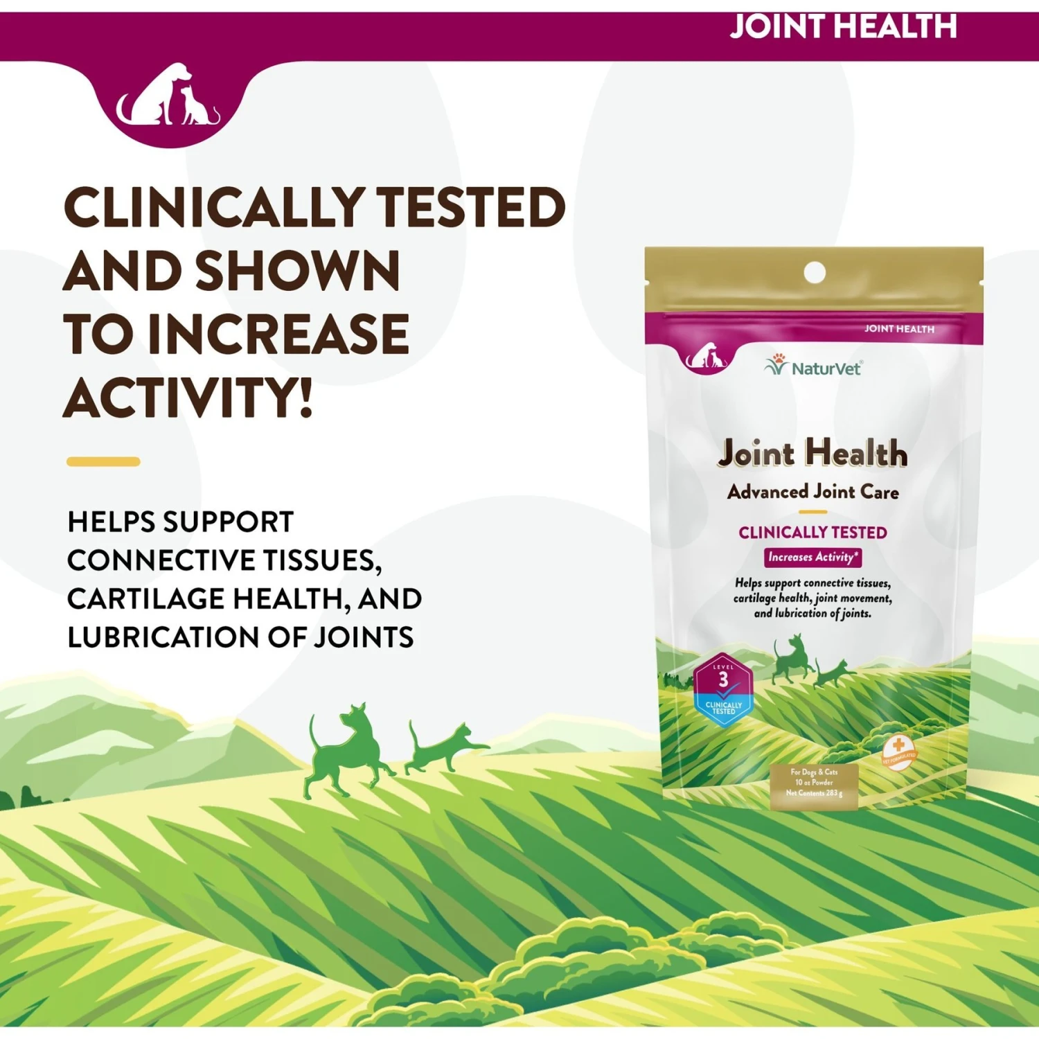 NaturVet Joint Health Advanced Care Powder Joint Supplement For Cats & Dogs 5 NaturVet Joint Health Advanced Care Powder Joint Supplement For Cats & Dogs - Image 3