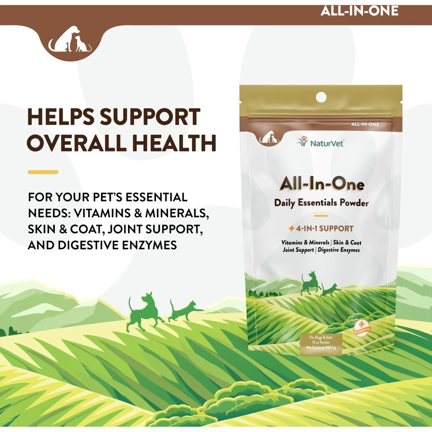 NaturVet All-in-One Powder Multivitamin For Dogs 5 NaturVet All-in-One Powder Multivitamin For Dogs - Image 3