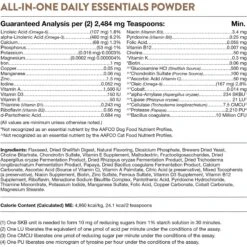 NaturVet All-in-One Powder Multivitamin For Dogs 17 NaturVet All-in-One Powder Multivitamin For Dogs -NaturVet 60320 PT7. AC SS1800 V1698696912