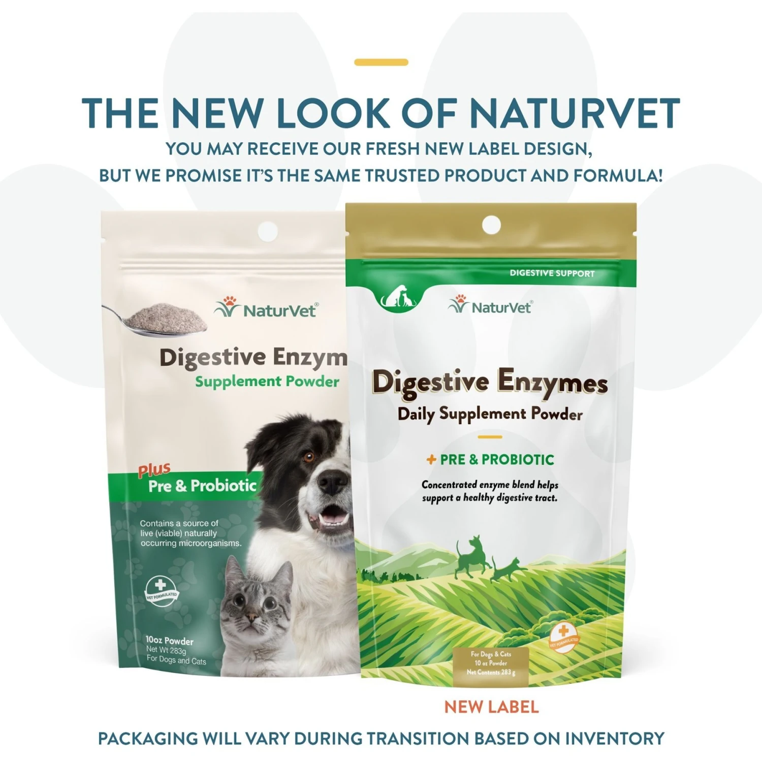 NaturVet Digestive Enzymes Plus Pre & Probiotic Powder Digestive Supplement For Cats & Dogs 4 NaturVet Digestive Enzymes Plus Pre & Probiotic Powder Digestive Supplement For Cats & Dogs - Image 2