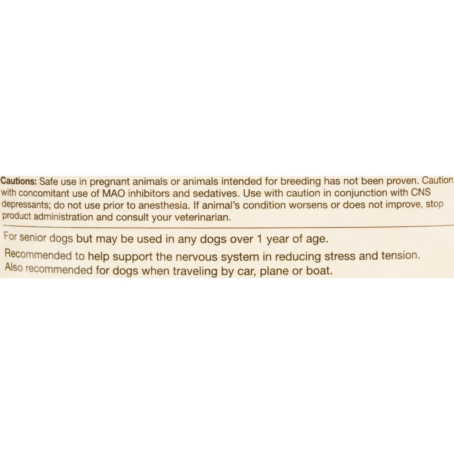 NaturVet Senior Wellness Quiet Moments Calming Aid Chamomile, Passion Flower & L-Tryptphan Plus Melatonin Dog Supplement 7 NaturVet Senior Wellness Quiet Moments Calming Aid Chamomile, Passion Flower & L-Tryptphan Plus Melatonin Dog Supplement - Image 5