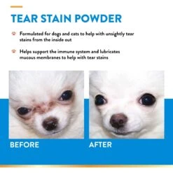NaturVet Tear Stain Plus Lutein Powder Vision Supplement For Cats & Dogs -NaturVet 60339 PT4. AC SS1800 V1698696127