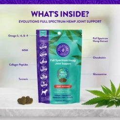 NaturVet Evolutions Full Spectrum Joint Soft Chew Supplement For Adult Dogs -NaturVet 624870 PT2. AC SS1800 V1661896622