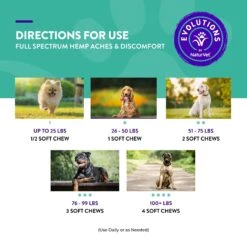 NaturVet Evolutions Full Spectrum Aches & Discomfort Soft Chew Supplement For Adult Dogs 11 NaturVet Evolutions Full Spectrum Aches & Discomfort Soft Chew Supplement For Adult Dogs -NaturVet 624894 PT4. AC SS1800 V1661896878