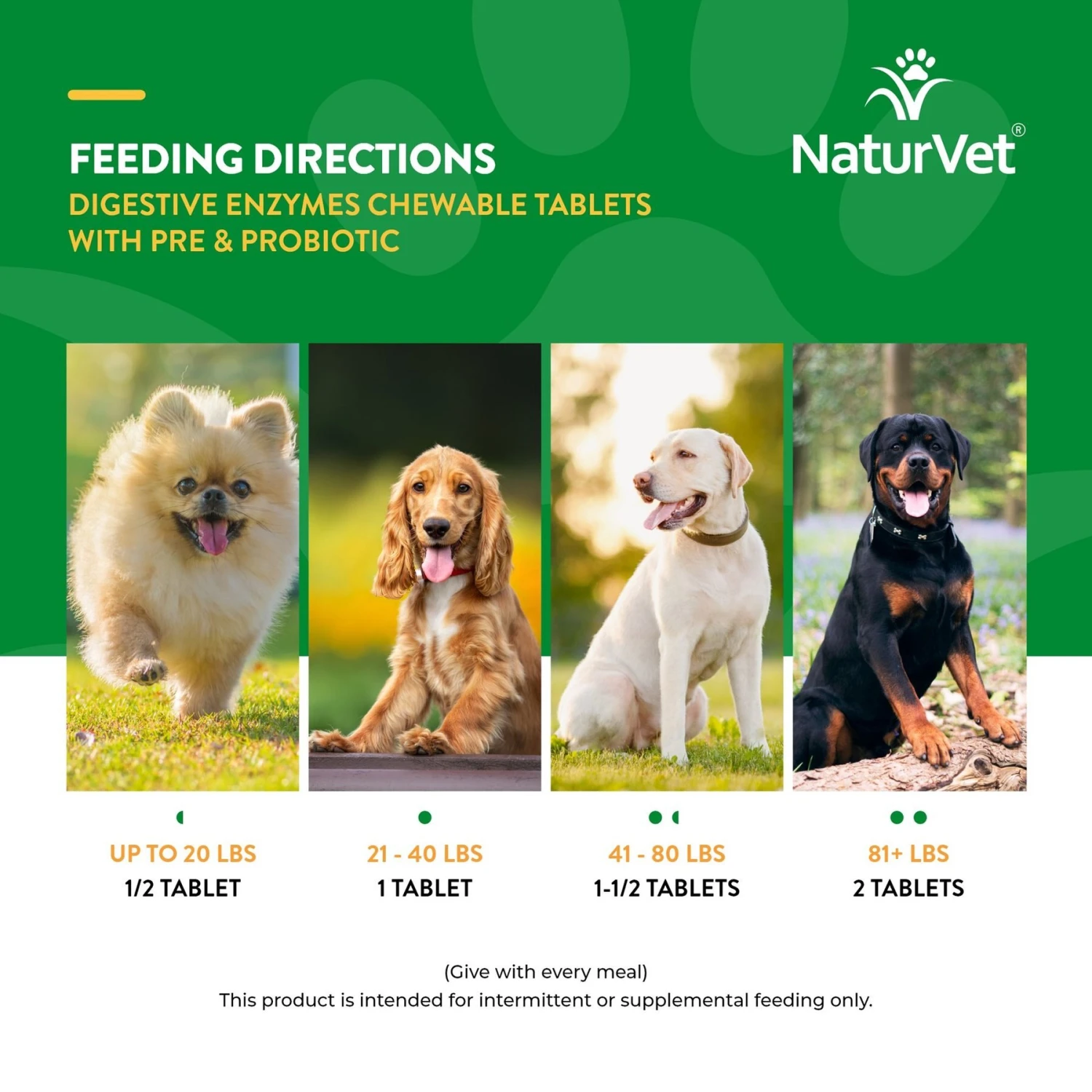 NaturVet Digestive Enzymes Plus Probiotic Chewable Tablets Digestive Supplement For Cats & Dogs 9 NaturVet Digestive Enzymes Plus Probiotic Chewable Tablets Digestive Supplement For Cats & Dogs - Image 7