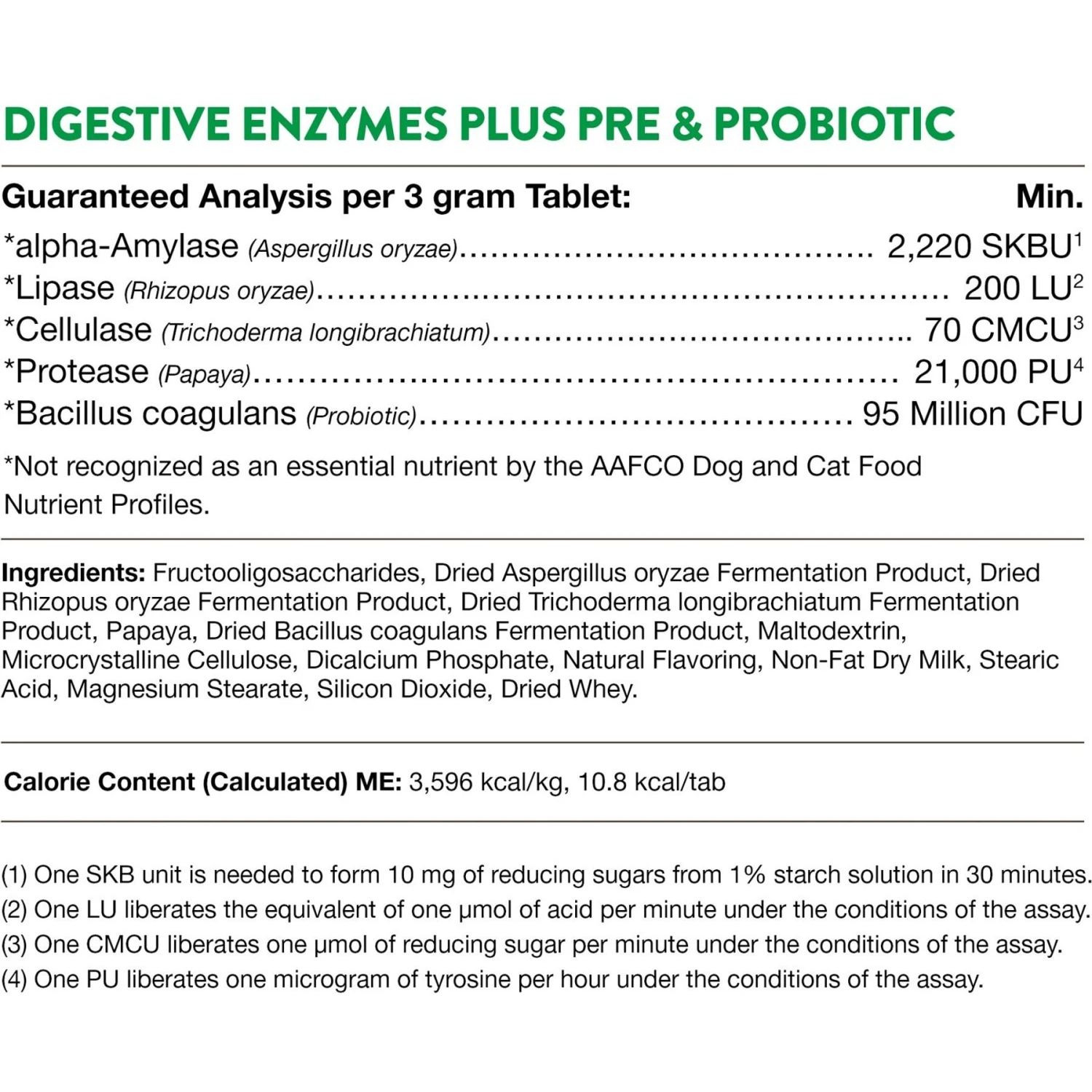 NaturVet Digestive Enzymes Plus Probiotic Chewable Tablets Digestive Supplement For Cats & Dogs 10 NaturVet Digestive Enzymes Plus Probiotic Chewable Tablets Digestive Supplement For Cats & Dogs - Image 8