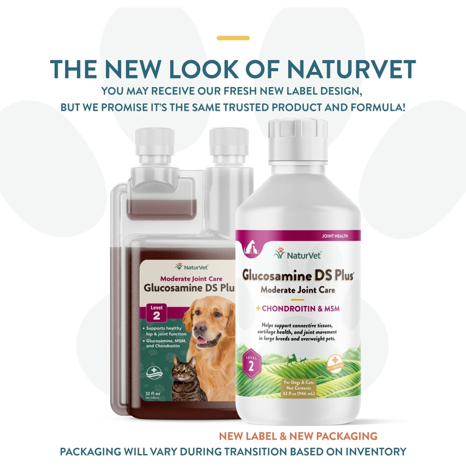 NaturVet Moderate Care Glucosamine DS Plus Liquid Joint Supplement For Cats & Dogs 4 NaturVet Moderate Care Glucosamine DS Plus Liquid Joint Supplement For Cats & Dogs - Image 2