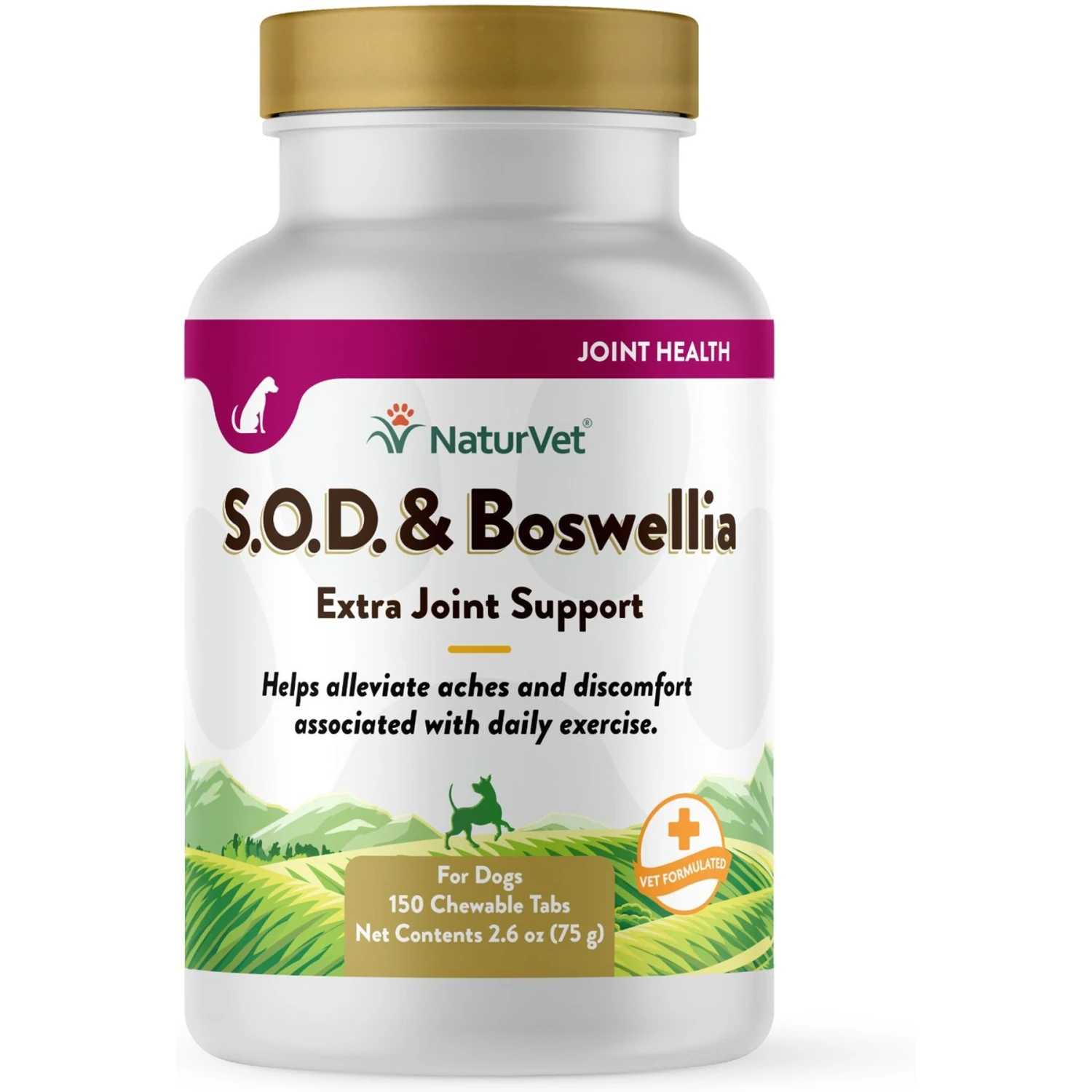 NaturVet S.O.D. Boswelia Chewable Tablets Joint Supplement For Dogs 2 NaturVet S.O.D. Boswelia Chewable Tablets Joint Supplement For Dogs