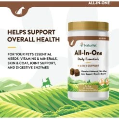 NaturVet All-in-One Soft Chews Multivitamin For Dogs 13 NaturVet All-in-One Soft Chews Multivitamin For Dogs -NaturVet 80366 PT2. AC SS1800 V1698692782