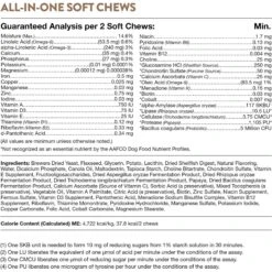 NaturVet All-in-One Soft Chews Multivitamin For Dogs 18 NaturVet All-in-One Soft Chews Multivitamin For Dogs -NaturVet 80366 PT7. AC SS1800 V1698692562