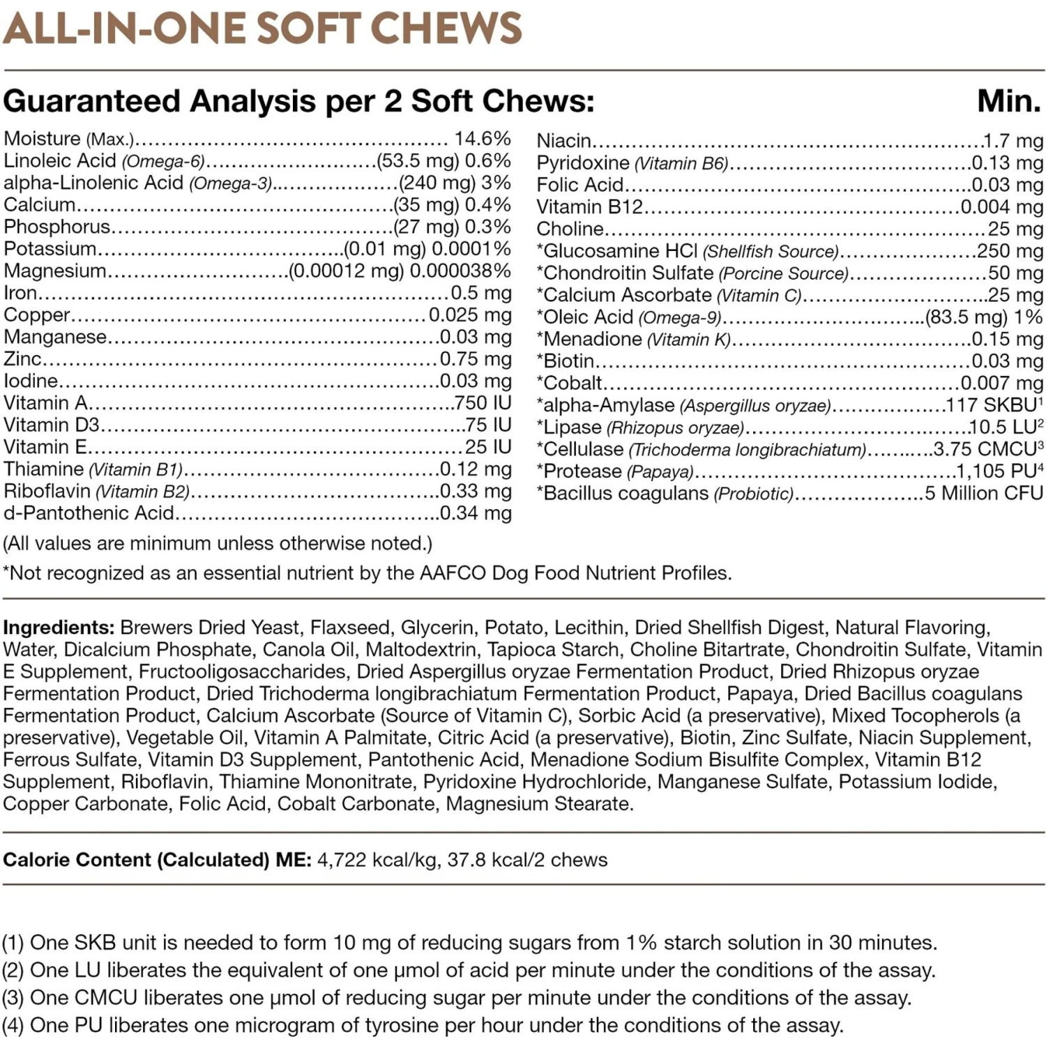 NaturVet All-in-One Soft Chews Multivitamin For Dogs 10 NaturVet All-in-One Soft Chews Multivitamin For Dogs - Image 8