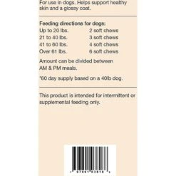 NaturVet Omega-Gold Plus Salmon Oil Soft Chews Skin & Coat Supplement For Dogs & Cats 8 NaturVet Omega-Gold Plus Salmon Oil Soft Chews Skin & Coat Supplement For Dogs & Cats -NaturVet 80384 PT2. AC SS1800 V1489184821
