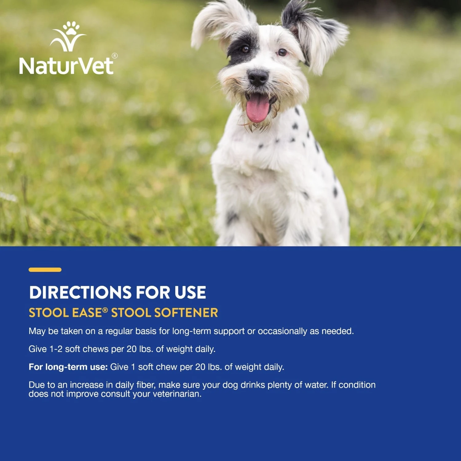 NaturVet Stool Ease Soft Chews Digestive Supplement For Dogs 9 NaturVet Stool Ease Soft Chews Digestive Supplement For Dogs - Image 7