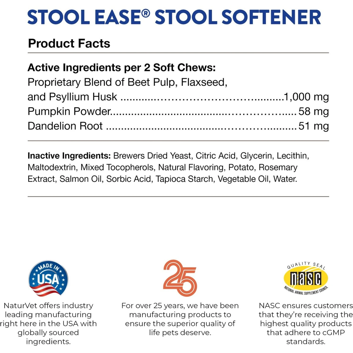 NaturVet Stool Ease Soft Chews Digestive Supplement For Dogs 10 NaturVet Stool Ease Soft Chews Digestive Supplement For Dogs - Image 8