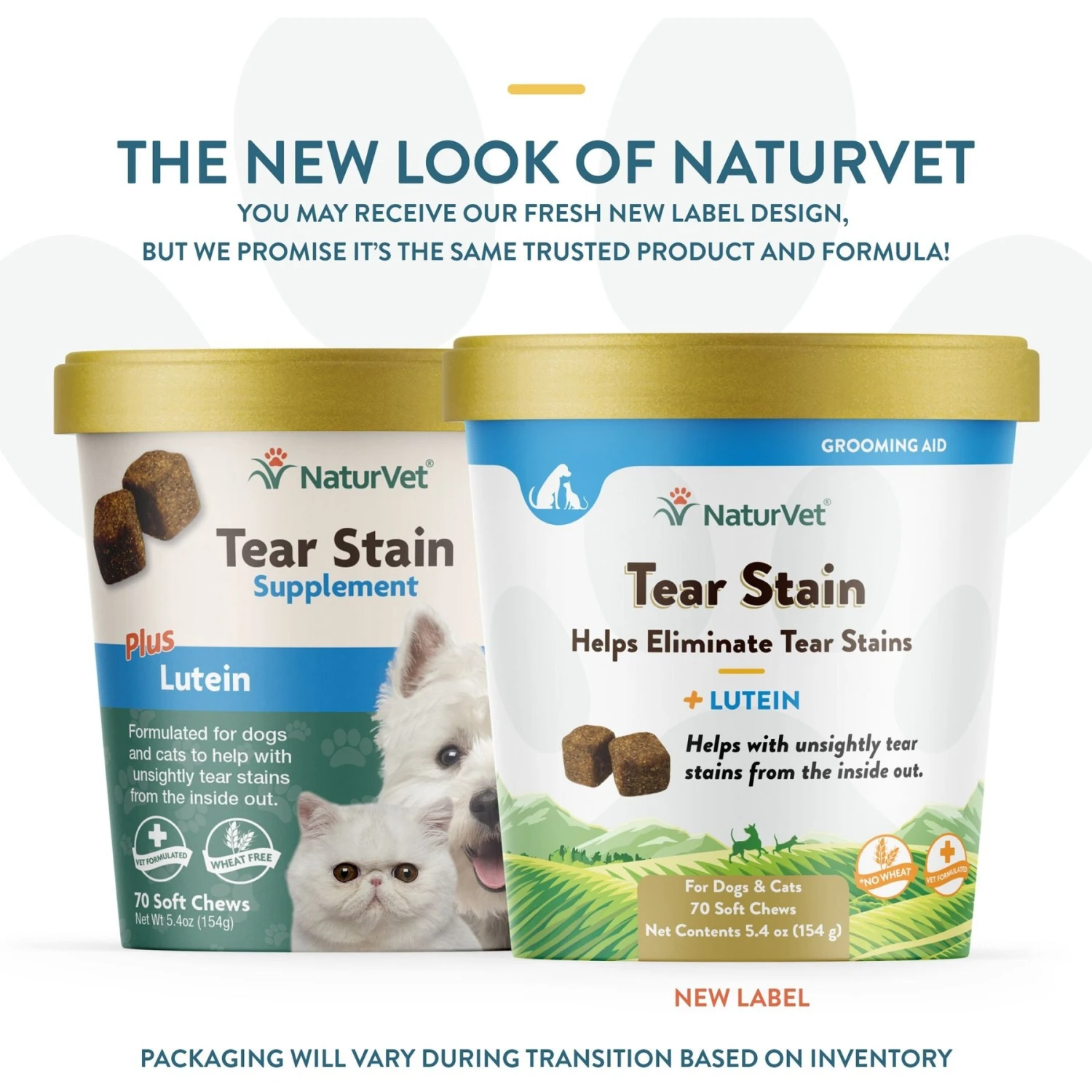 NaturVet Tear Stain Plus Lutein Soft Chews Vision Supplement For Cats & Dogs 4 NaturVet Tear Stain Plus Lutein Soft Chews Vision Supplement For Cats & Dogs - Image 2
