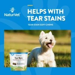 NaturVet Tear Stain Plus Lutein Soft Chews Vision Supplement For Cats & Dogs 14 NaturVet Tear Stain Plus Lutein Soft Chews Vision Supplement For Cats & Dogs -NaturVet 80390 PT3. AC SS1800 V1698693290