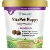 NaturVet VitaPet Puppy Plus Breath Aid Soft Chews Multivitamin For Dogs -NaturVet 80391 MAIN. AC SS1800 V1698694011
