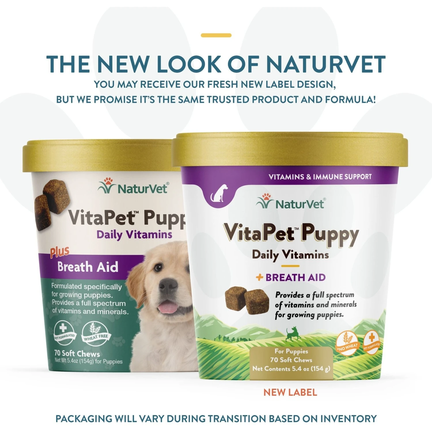 NaturVet VitaPet Puppy Plus Breath Aid Soft Chews Multivitamin For Dogs 4 NaturVet VitaPet Puppy Plus Breath Aid Soft Chews Multivitamin For Dogs - Image 2