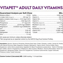 NaturVet VitaPet Adult Plus Breath Aid Soft Chews Multivitamin For Dogs -NaturVet 80393 PT7. AC SS1800 V1698693230