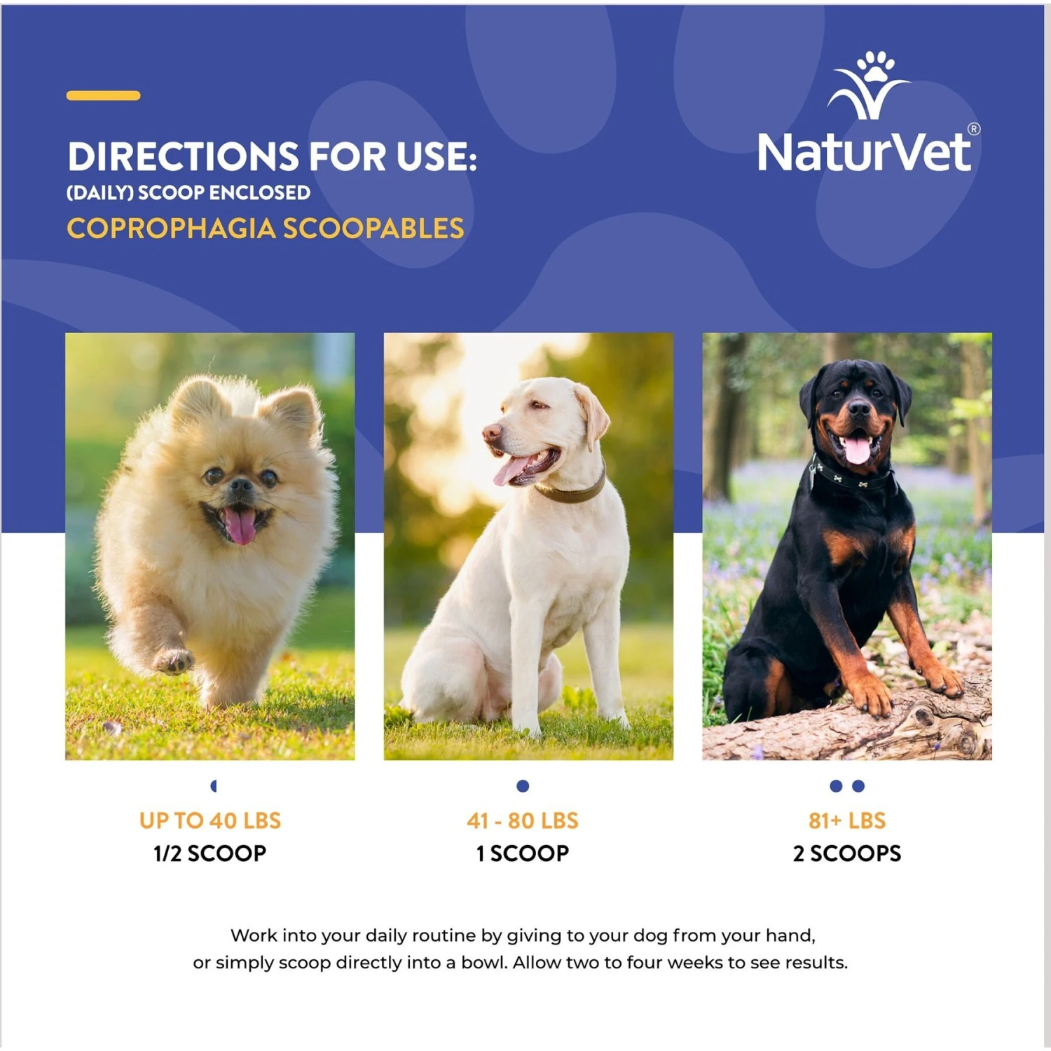 NaturVet Scoopables Coprophagia Stool Eating Deterrent Dog Supplement, 11-oz Bag 11 NaturVet Scoopables Coprophagia Stool Eating Deterrent Dog Supplement, 11-oz Bag - Image 9